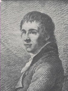 Portret van Christian Friedrich door Caspar David Friedrich